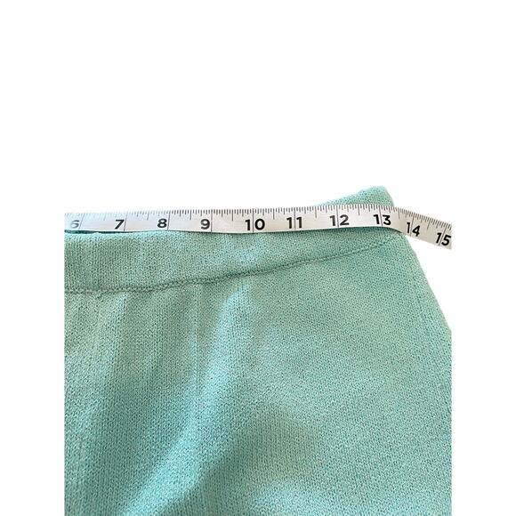 JSS Woman’s 3pcs suit Small knit wear blue teal wool blend USA classic luxury - Picture 16 of 16